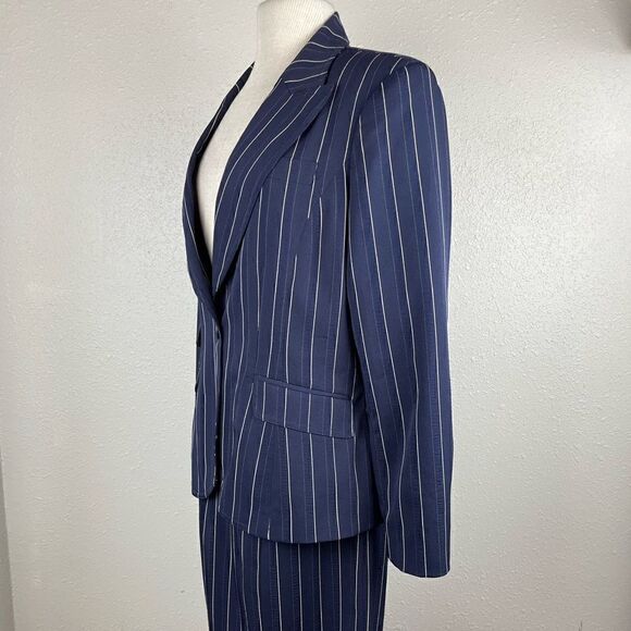Luciano Dante Three Piece Matching Dress Suit Size 10 EUC - Picture 3 of 16